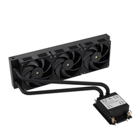Ventilateur CPU silencieux LGA4189/4677 SP3 TR4 AM4 refroidi à l'eau avec dissipateur thermique en aluminium intégré serveur radiateur système de refroidissement par eau