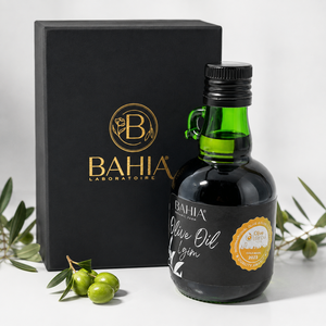 Huile d'olive extra vierge liquide OEM sous marque privée, durée de conservation de 3 ans, en bouteille en verre foncé, pour la cuisine haut de gamme et les soins de la peau - Laboratoire Bahia - Product Image 2
