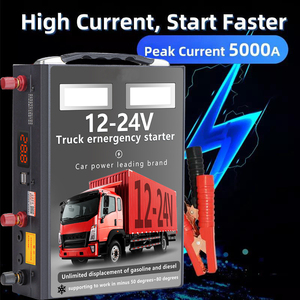 <span class=keywords><strong>Chargeur</strong></span> de batterie portable au lithium-ion polymère 12V/24V 598000mAh 3000A avec écran numérique, démarreur multifonctionnel pour camion - Product Image 3
