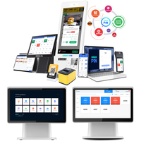 Jendela Android titik penjualan aplikasi restoran Cafe punto de venta Cloud POS perangkat lunak sistem