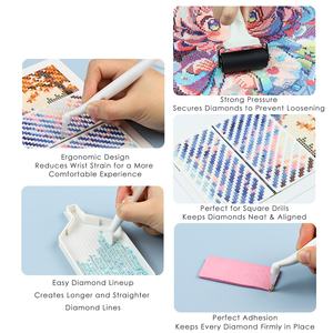 E-6935 Custom Short <strong>Velvet</strong> Canvas Diamond <strong>Painting</strong> 5D Diamond <strong>Painting</strong>, DIY Portrait Kit, Diamond Art <strong>Painting</strong> Kit - Product Image 3