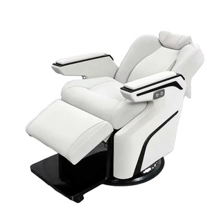 เก้าอี้ร้านทำผมแบบพับได้ เก้าอี้บำบัด เก้าอี้ร้านเสริมสวย เก้าอี้ตัดผมแบบปรับได้ - Product Image 3