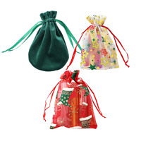 Sacs en plastique par Sublimation pour bijoux, 50 pièces, petites pochettes, emballage écologique, sacs de Shopping rembourrés, sac à cordon de serrage en Satin Non tissé