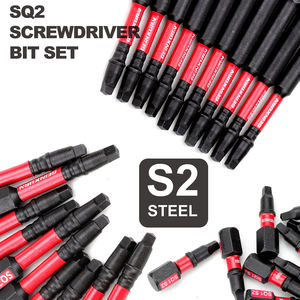 ดอกไขควงแม่เหล็ก SQ2ทรงสี่เหลี่ยม S2 R2ขนาด25มม. 50มม. เกรดอุตสาหกรรมบิตไขควงแม่เหล็กไฟฟ้า<span class=keywords><strong>2</strong></span> # บิต - Product Image 5