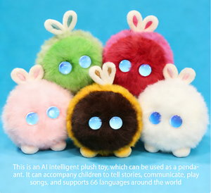 Mainan Boneka Pintar AI <span class=keywords><strong>Robot</strong></span> Berbicara ChatGPT Edukasi Hiburan Kontrol Aplikasi Wi-Fi Diaktifkan Suara untuk Komunikasi Anak - Product Image 2