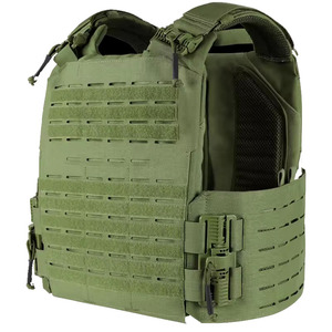 カスタムChaleco Tactico軽量Jpcプレートキャリアブラックレーザーカット戦術ベスト - Product Image 2