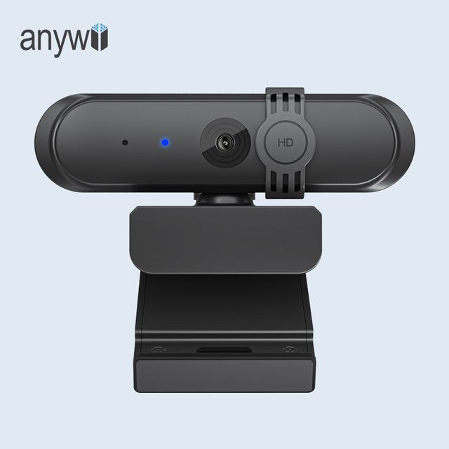 Anywii 1080p Hd Webcam Pc Usb Video Web Camera 1080p Cam Live Streaming Webcam With Built in Microphone