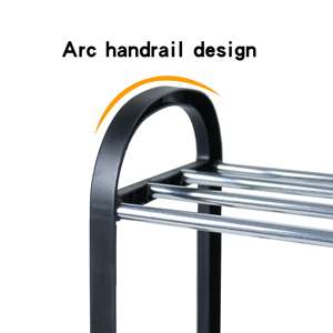 Zapatero de Acero OEM Personalizado, Duradero, Moderno, Resistente a la Oxidación, Multicapa, Organizador de Almacenamiento con Pintura Horneada para Dormitorio, Entrada, Bolsas - Product Image 3