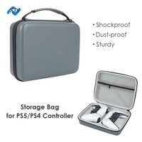 Sac de rangement pour manette de jeu Portable étui de transport de voyage pour PS4 PS5 double contrôleur sans fil-étui uniquement