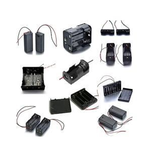 ที่ยึดแบตเตอรี่18650พร้อมคลิปจระเข้ขั้วต่อแบตเตอรี่<span class=keywords><strong>2</strong></span>ปุ่ม AA คู่7.4V - Product Image 3