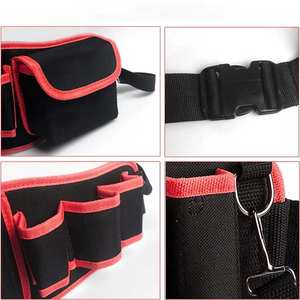 Bolsa de Herramientas de Cintura Multiusos Resistente al Agua, Personalizada, de Alta Resistencia, Portátil, para Electricistas, con Espacio para Martillo - Product Image 5