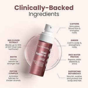 Fabrik-Förderung Neues Haarwachstum Haarausfall-Regeneration Gesichtshaar-<span class=keywords><strong>Spray</strong></span> für Kinder Balanciert Kopfhautgesundheit Revitalisierendes Serum - Product Image 2