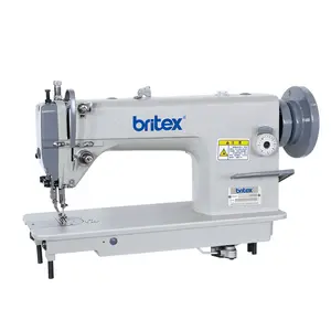 Produttore britex BR-0303 macchina da cucire a punto di blocco di alimentazione industriale pesante superiore e inferiore