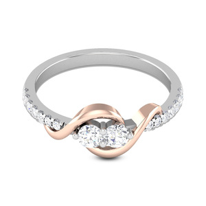 Anello Minimalista Avvolgente per Donna, Gioielli di Moda Scintillanti all'Ingrosso - Product Image 6