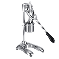 Handmatige aardappelstamper, lange frietmaker, machine van roestvrij staal, friteuse voor aardappelchips voor restaurants