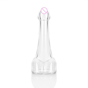 Botella de Vidrio de 200ml/80ml para Bebidas, Whisky, Vino, Vodka, Jugo, con Forma de Pene, para Fiestas - Product Image 4