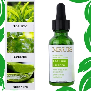 Suero de té verde orgánico Mruis, suero antiacné, tratamiento de espinillas, suero de control de Aceite hidratante antioxidante brillante - Product Image 5