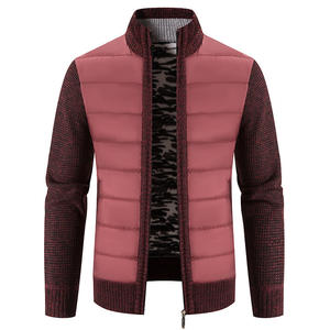 <span class=keywords><strong>Cappotto</strong></span> da <span class=keywords><strong>Uomo</strong></span> <span class=keywords><strong>Corto</strong></span> Invernale Casual con Collo Alto Tipo Maglione - Product Image 4