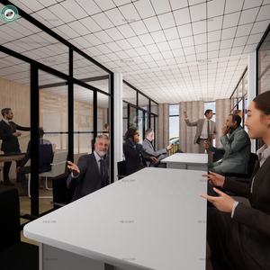 Conteneur modulaire de 88 m², bureau avec salle de bain, espace de travail, conteneur de bureau commun WeWork à porto <span class=keywords><strong>Rico</strong></span> - Product Image 6