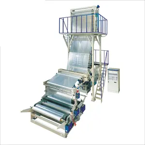 high speed hdpe three layer aba film blowing machine pp blow plastic ldpe extrusion film blowing machine