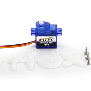 มอเตอร์ไมโครเซอร์โว Feetech <span class=keywords><strong>FS90</strong></span> 9 กรัม สำหรับโดรน RC แขนหุ่นยนต์ ของเล่น AI เครื่องบิน เฮลิคอปเตอร์ ควอดคอปเตอร์ รถสมาร์ท DIY โครงการหุ่นยนต์ - Product Image 4