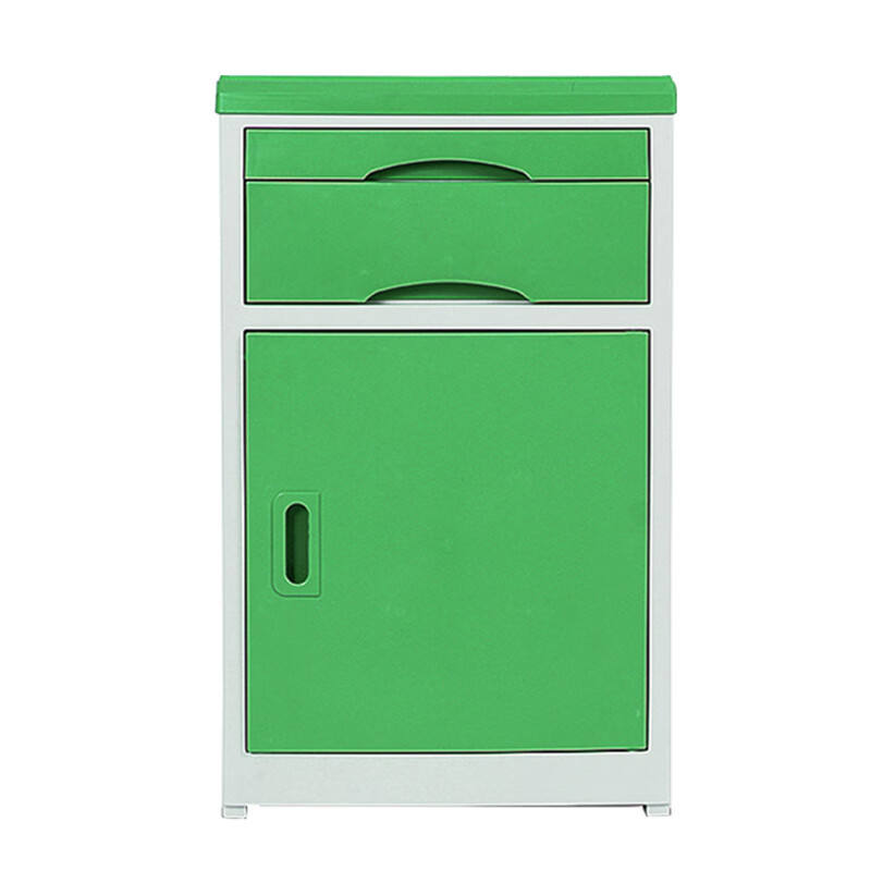 Grande table de chevet d'hôpital rose