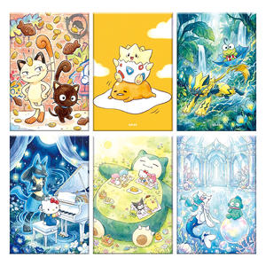 Populaire Premium Anime Pokemoned Art Board Set Base Megadream Cartes Postales Gengar Cartes Protectrices Album Cartes à Collectionner Boîte Mystère - Product Image 4