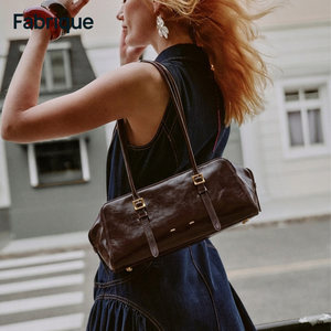 Borsa Mini Boston Stile <span class=keywords><strong>Chen</strong></span> Kailin <span class=keywords><strong>in</strong></span> Pelle Bovina Cerata Vintage con Chiusura a Cerniera, Regalo Perfetto - Product Image 5