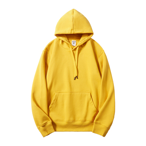High Quality Custom logo Cotton Hoodies Heavyweight Fleece Hoodies Custom Blank Oversized Plus Size Men's Hoodies - Product Image 5