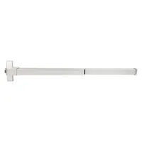 Porte commerciale anti-feu à double évacuation Barre tactile poussoir Tige verticale Dispositif de sortie anti-panique
