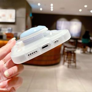 Offres Spéciales gros mignon bouclés fille étui de téléphone portable prise de téléphone support de poignée 2 + 1 kit pour <span class=keywords><strong>iphone</strong></span> 12 <span class=keywords><strong>13</strong></span> 14Pro Max - Product Image 4