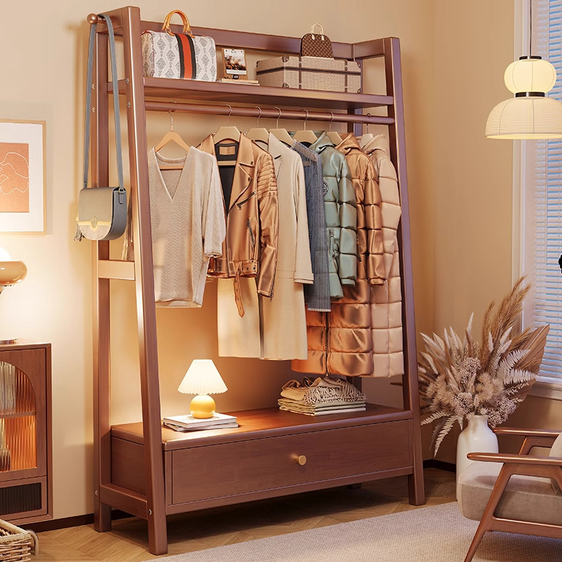 Walnut color [Single drawer]