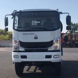 Nova marca Howo luz de transporte de carga 5-12 ton pequeno caminhão basculante 4*2 caminhão basculante