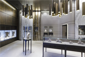 Fanxi-armoire ronde en verre avec lumière LED, présentoir <span class=keywords><strong>Pop</strong></span>-Up, socle rond, verouillé, <span class=keywords><strong>Vitrine</strong></span> de bijoux - Product Image 2