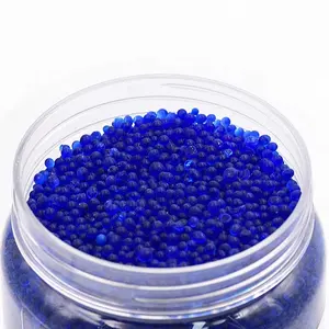 Gel de silice bleu pour transformateur 3-5mm perles de gel de silice de fournisseur d'usine chinois gel de silice comme déshydratant