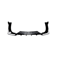 Spoiler arrière en ABS noir brillant et motif carbone, autocollant de voiture à effet lame d'air, compatible avec Mercedes-Benz Classe E W214 S214 2024+