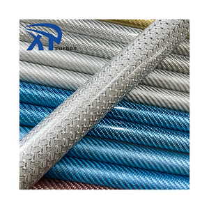 Tube en <span class=keywords><strong>fibre</strong></span> de carbone coloré au prix d'usine, tube hybride en <span class=keywords><strong>fibre</strong></span> d'aramide et de verre coloré au prix le plus bas - Product Image 1