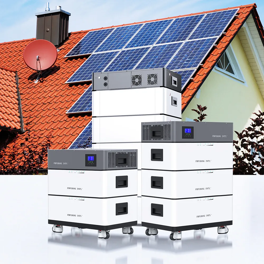 Solaranlage mit Lithium batterie 15kW 10kW 5kW netz unabhängige Solaranlage Solarenergie speichers ystem