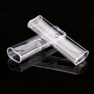 Transparent PVC Eyeglasses <b>Case</b> Lightweight Portable Reading <b>Glasses</b> Storage Box Clear Presbyopic Myopia <b>Glasses</b> <b>Case</b> - Product Image 1