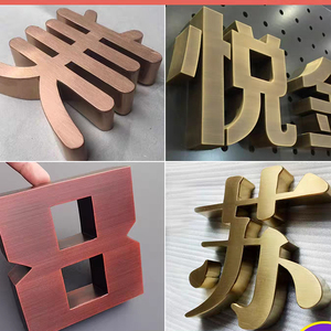 Letras 3D Grandes para Publicidad Comercial, Letrero Exterior para Tienda, Multicolores, Independiente/de Pared, Decoración Direccional - Product Image 5