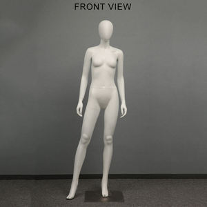 Boutique Vêtements Fibre de Verre Blanc Curvy Femmes Manequins Assis Stand Full Body Gloss Mannequins Corps Féminin <span class=keywords><strong>Femme</strong></span> pour Vêtements - Product Image 3