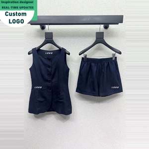 Nuovo Arrivo: Completo Elegante in Lino Premium con Gilet, <span class=keywords><strong>Abbigliamento</strong></span> <span class=keywords><strong>Smart</strong></span> <span class=keywords><strong>Casual</strong></span> Chic <span class=keywords><strong>per</strong></span> Ufficio da Donna - Product Image 1