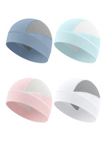 Casquette de sport respirante et à séchage rapide pour cyclisme, protection solaire, avec filet, personnalisable, modèle petit format, par le fabricant Cooling Skulls Caps Helmet Liner