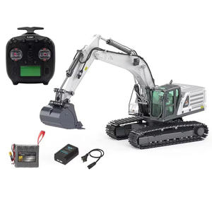 KABOLITE Huina 2025 Nuovo K961-100/100S Escavatore RC <span class=keywords><strong>1</strong></span>/18 Modello di Escavatore Idraulico Giocattolo per Adulti e Ragazzi Regalo Camion RC - Product Image 1