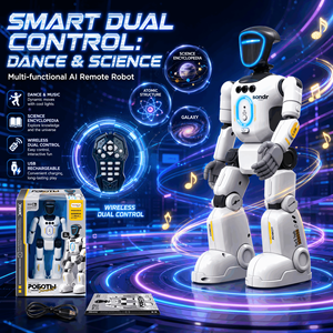 Robot intelligent IA WiFi GPS EN71, assistant éducatif préscolaire, contrôle par application, vente en gros, personnalisable - Product Image 2