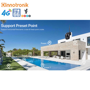 Innotronik 5MP IP 4 Gam Thẻ SIM 5X Zoom Quang Học Hi3516E Sony335 Ngoài Trời An Ninh Kim Loại PTZ Speed Dome Camera Camhipro Ứng Dụng - Product Image 4