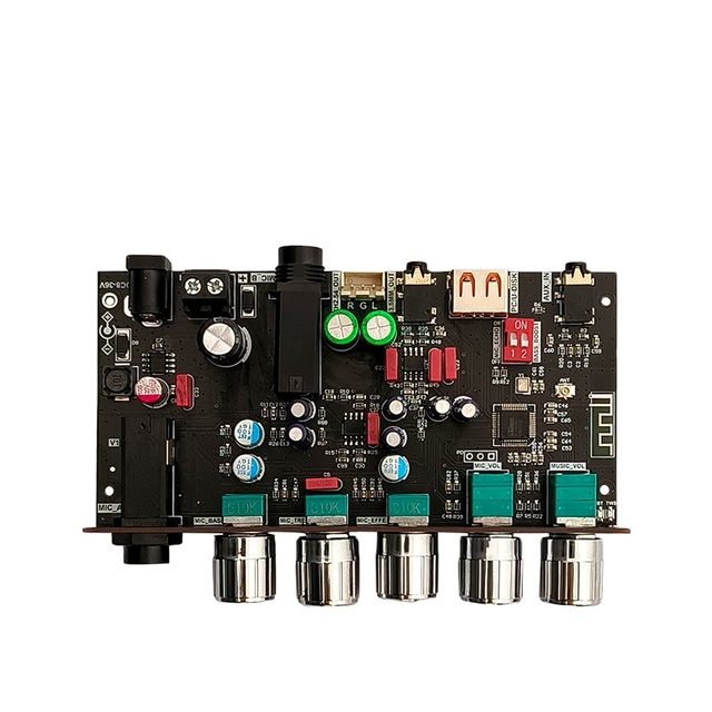 DAM H1 Karaoke Reverb Board Front Stage Effect Device Mac Microphone KTV Singing with Blue-tooth USB Decoding