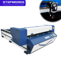 Machine de découpe et de gravure laser CO2 pour acrylique avec caméra CCD CNC 1325, pour motifs imprimés, avec système de contrôle Ruida