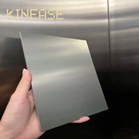 Panneau composite en aluminium résistant aux intempéries, revêtement métallique léger pour la rénovation des murs extérieurs de villas