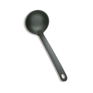 Cucchiaio da cucina antiaderente Cacillo Eco Ladle nero per servire zuppe e salse - Product Image 1